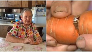 Woman Finds Missing Engagement Ring on a Carrot After 13 Years