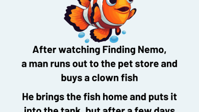 A Man Runs Out To The Pet Store And Buys A Clown Fish e1729744615965